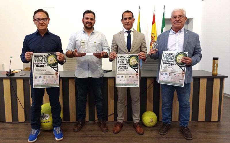 El Open de Tenis ‘Ciudad de Linares’ celebra un 39ª edición del 19 al 25 de mayo