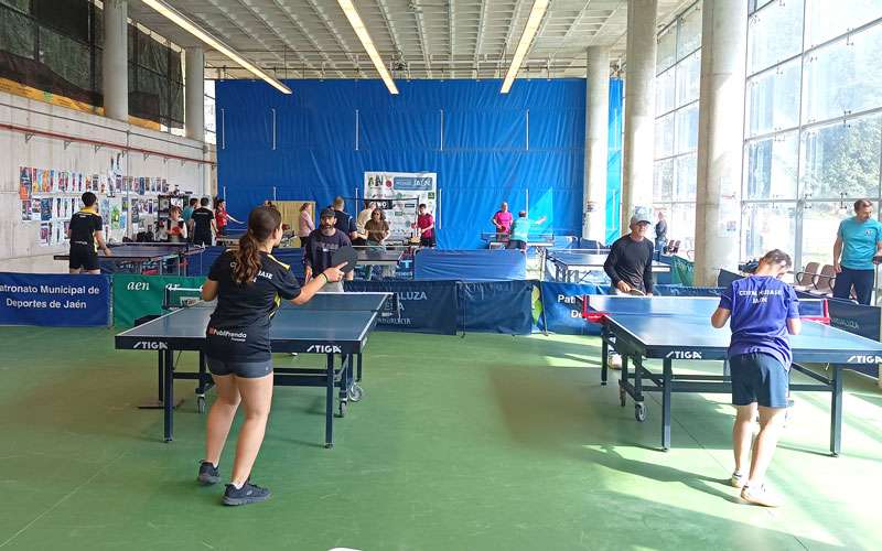 La Salobreja acogió la actividad piloto del proyecto ‘Salud y Tenis de Mesa’