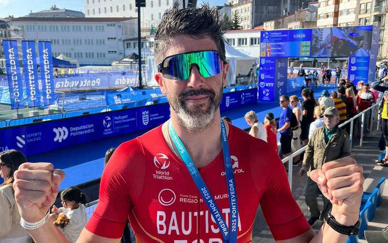 El ubetense Juan Bautista se alza con el Mundial de duatlón sprint GGEE 30-34