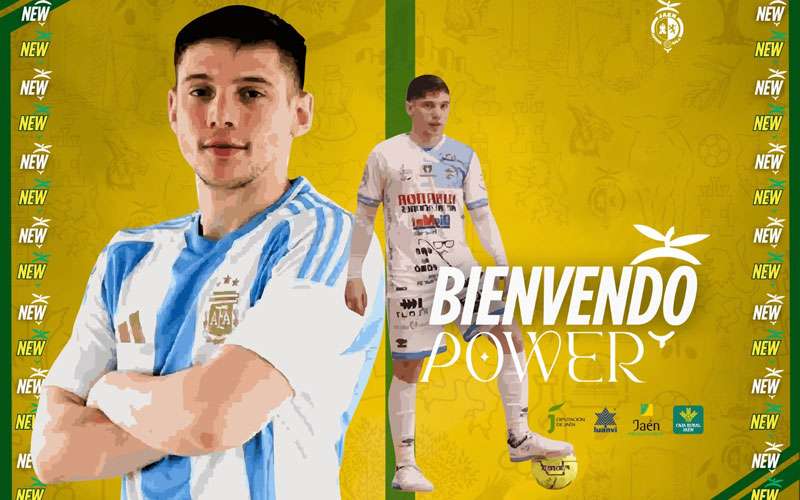 El Jaén Paraíso Interior FS incorpora al argentino ‘Power’ Raggiati
