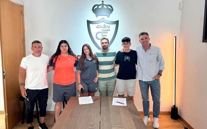 José Luis Rico, coordinador del fútbol femenino en el Real Jaén