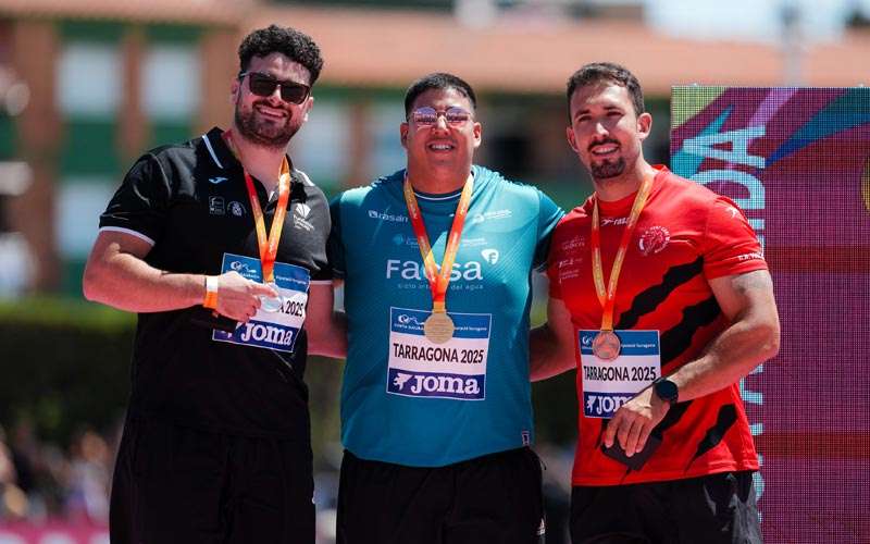 Medalla de plata para Alberto González en el Campeonato de España
