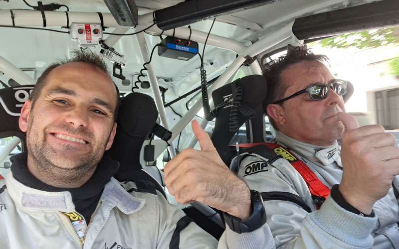 Iván Urea participa en el 56 Rally de Ferrol