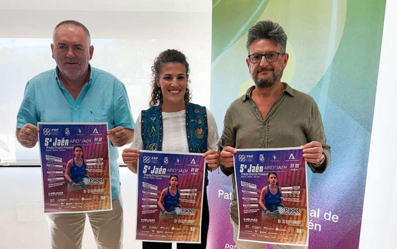 La quinta prueba del Circuito Provincial de pádel se celebrará del 19 al 21 de septiembre