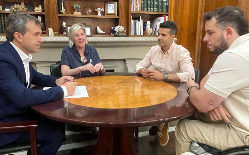 El Ayuntamiento de Jaén apoya la promoción de la carrera del deportista con discapacidad Daniel Madrigal