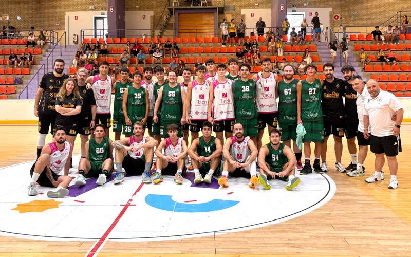 El Jaén Paraíso Interior FS de baloncesto inicia la pretemporada con una victoria sobre el Úbeda Viva