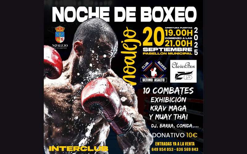 Noalejo vibrará con su gran Noche de Boxeo