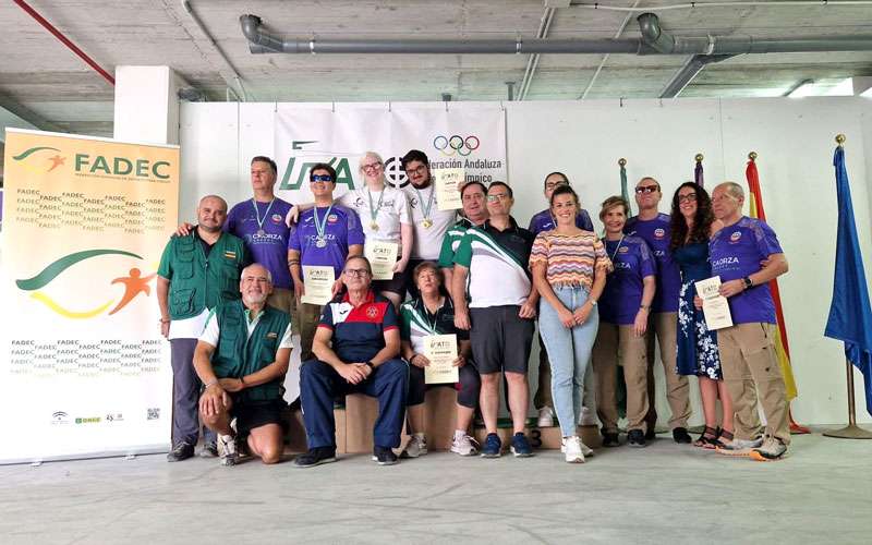 Jaén acogió el XVII Campeonato de Andalucía de Tiro Olímpico