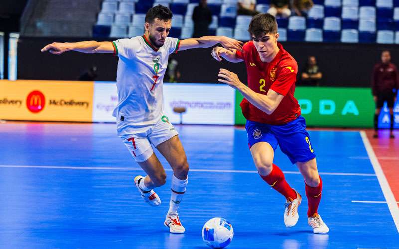 Dani Zurdo y Antonio anotaron en el empate de España con Marruecos
