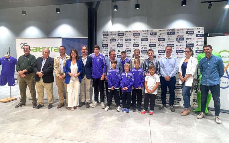 El Atlético Jaén celebra su acto de presentación de la temporada 25/26