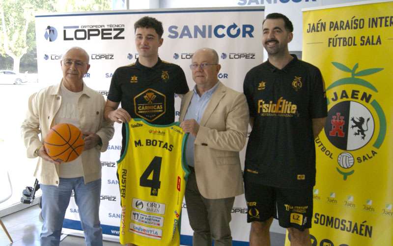 El Jaén Paraíso Interior FS Baloncesto presenta a Miki Botas