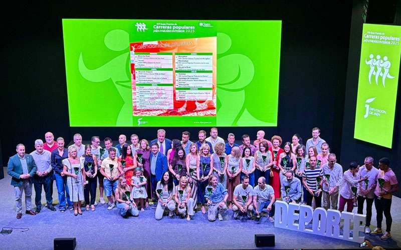 Entrega de trofeos del XVI Gran Premio de Carreras Populares ‘Jaén Paraíso Interior’