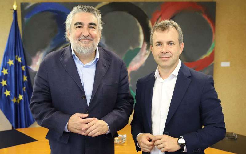 Reunión para trazar estrategias deportivas entre el Consejo Superior de Deportes y el Ayuntamiento de Jaén