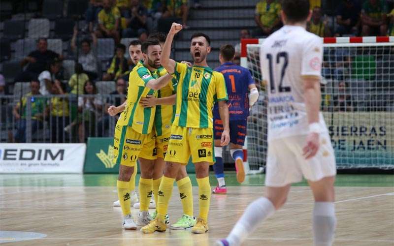 Jaén FS se cura las heridas con una goleada ante O Parrulo Ferrol
