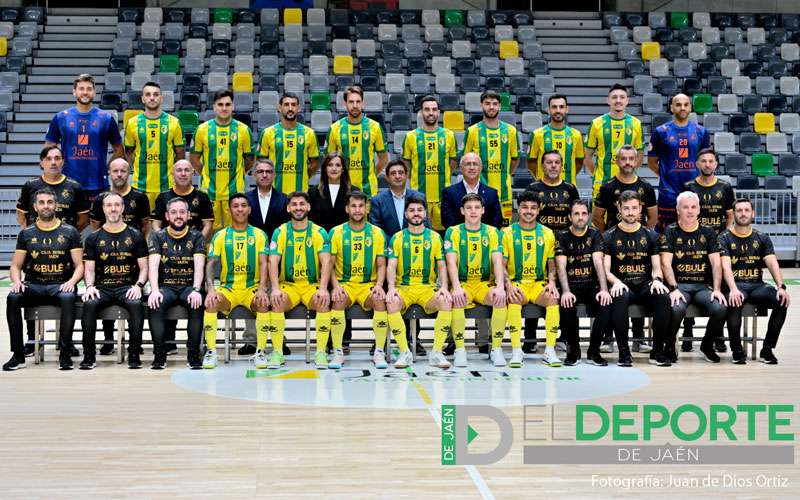 El Jaén FS realiza su foto oficial de la temporada 25-26