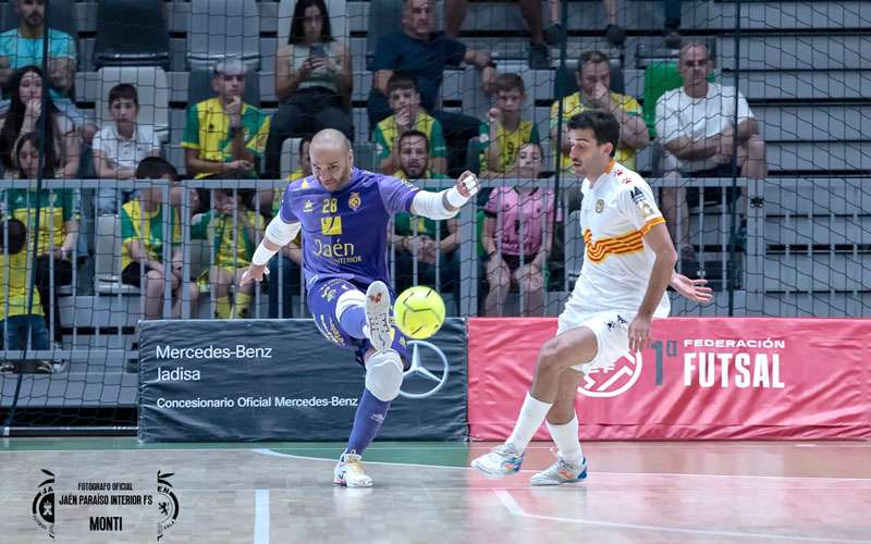 Jaén FS e Industrias Santa Coloma se miden este sábado en un duelo directo