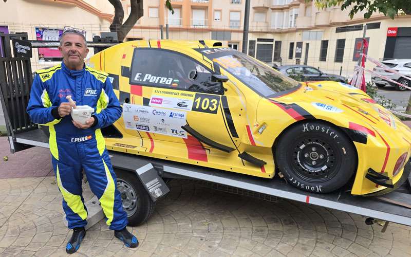 Esteban Perea se adjudicó el segundo puesto de los monoplazas en la Subida al Mármol-Macael
