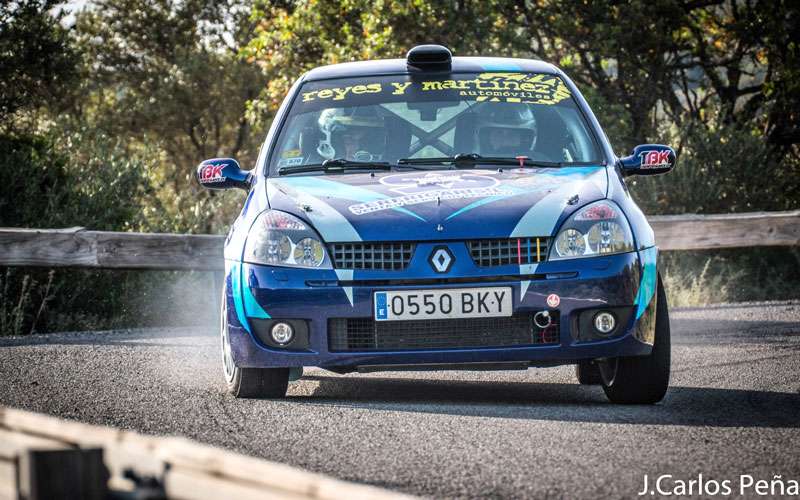 Los pilotos jiennenses destacan en el Andaluz de Rallyes de Asfalto de Gibralfaro-Axarquía