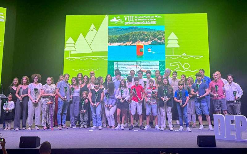 Más de 230 deportistas participaron en el VIII Circuito Provincial de Travesías a Nado