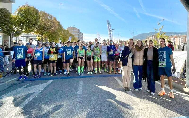 Cristina López y Rafael Martínez vencieron en la XII Carrera Popular por la No Violencia de Género