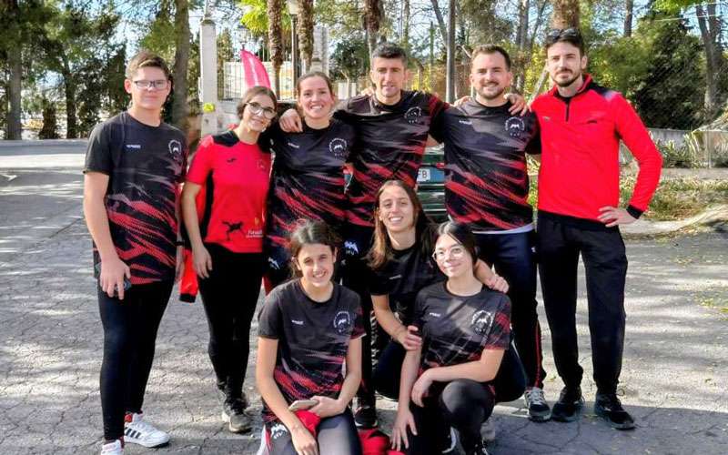 El GEV Villacarrillo suma ocho medallas en el XXIV Andaluz y el II Open Nacional de Travesía en Cuevas