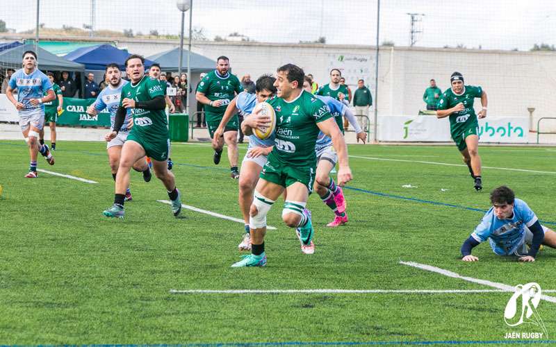 Trabajada victoria del Jaén Rugby ante el CR Málaga