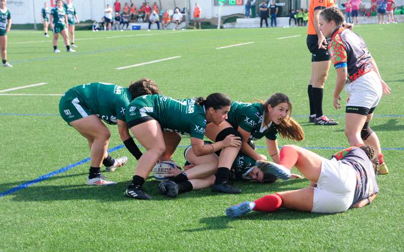 Gran inicio de temporada del Jaén Rugby Femenino