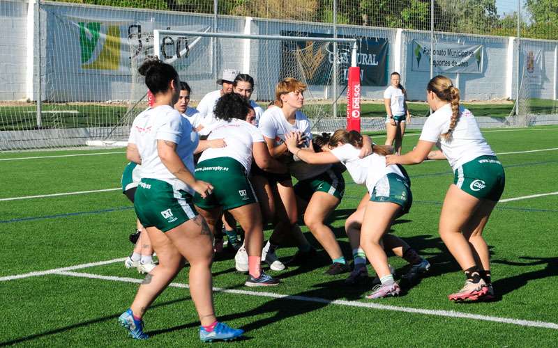 El Jaén Rugby Femenino afronta su primer partido oficial de la temporada en Las Lagunillas