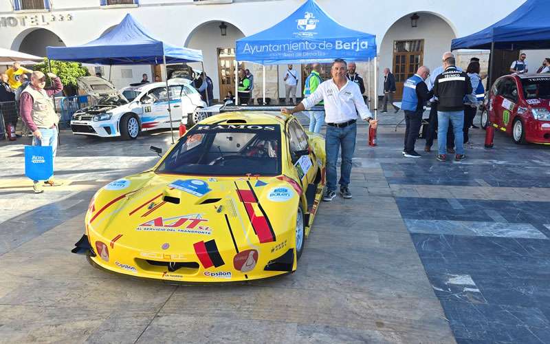 Esteban Perea logró el segundo puesto de monoplazas en la VIII Subida Ciudad de Berja