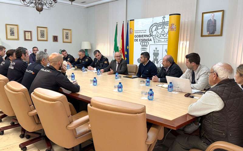 Intenso despliegue policial para el encuentro entre Real Jaén y Linares Deportivo