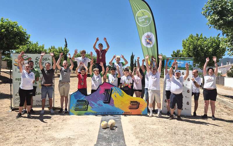 Concluye el Campeonato de bolo andaluz base individual valle