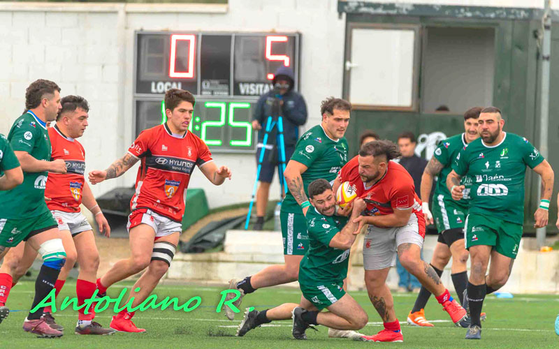 Jaén Rugby cae en un intenso choque ante al Rugby Alcalá