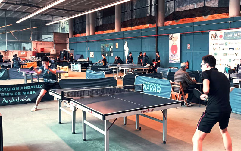 Amplia participación del Torneo Solidario de Navidad de tenis de mesa