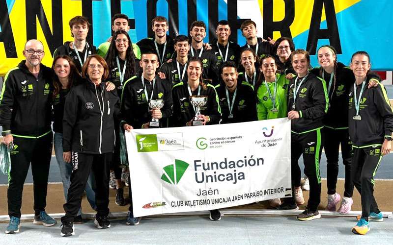 El Unicaja Atletismo brilló en el Andaluz de Clubes Absoluto de Short-Track