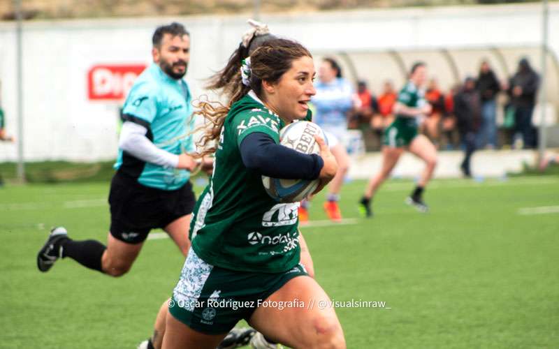 El Jaén Rugby femenino vuelve a arrasar en liga