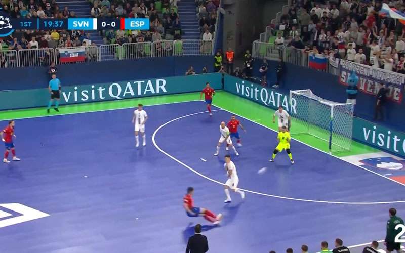Antonio anotó el primer gol de la Selección en el Europeo