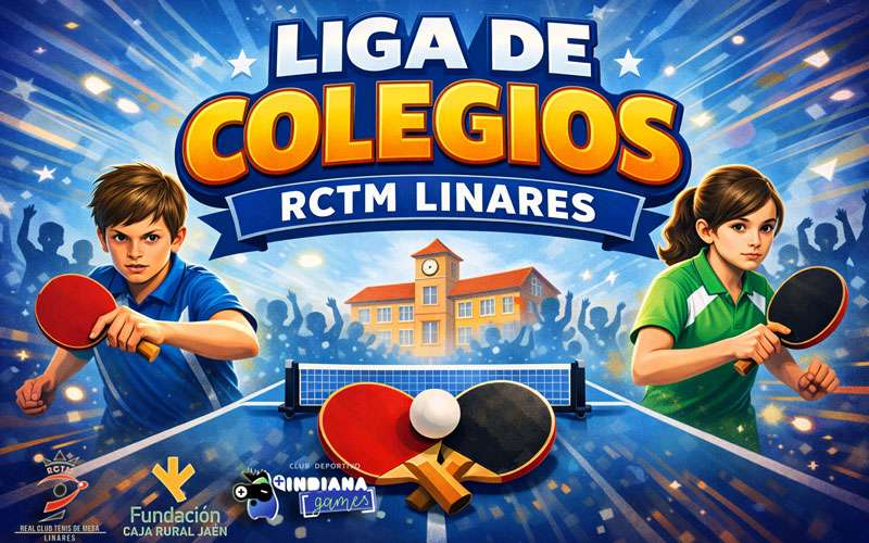 Arranca la liga de tenis de mesa en los colegios de Linares