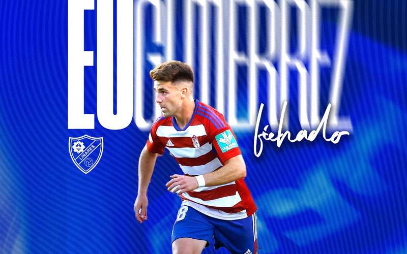 Eu Gutiérrez, presentado como nuevo jugador del Linares Deportivo