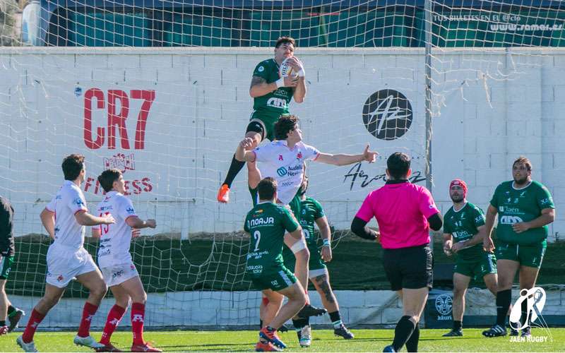 Jaén Rugby cayó ante el AD Arquitectura en un igualadísimo duelo