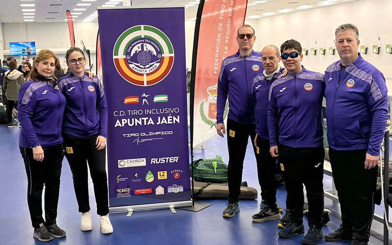 Gran experiencia del CD Tiro Inclusivo Apunta Jaén en la Copa del Rey de Tiro Olímpico