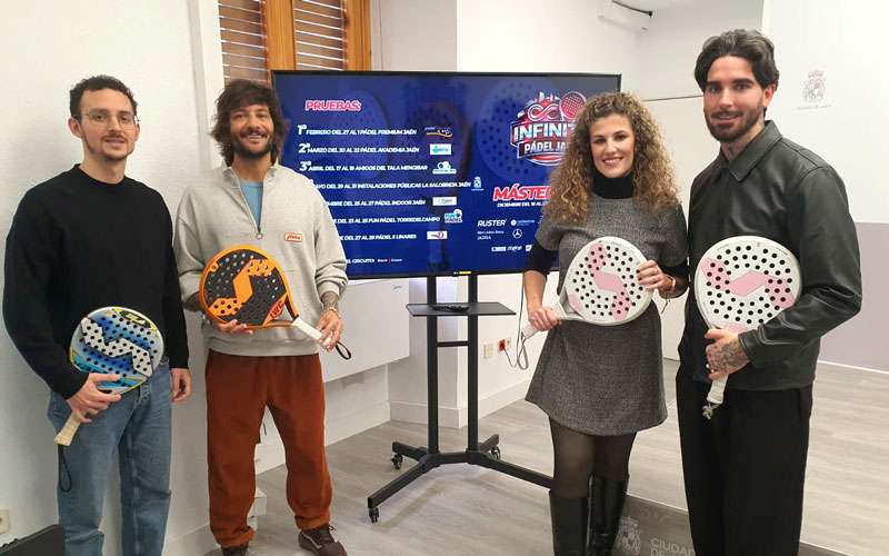El proyecto ‘Infinity Pádel Jaén’ se presenta como un circuito anual de pádel inclusivo y de calidad