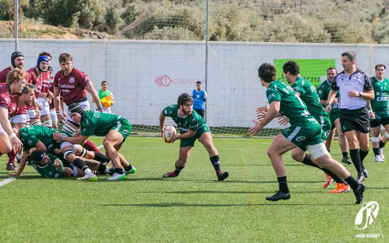 Los jóvenes del Jaén Rugby dieron la cara en una ajustada derrota ante el Alcobendas RU ‘B’