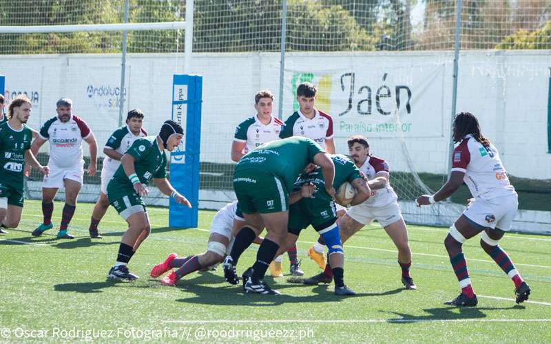 El Jaén Rugby sufre una derrota en Sevilla tras completar un buen encuentro