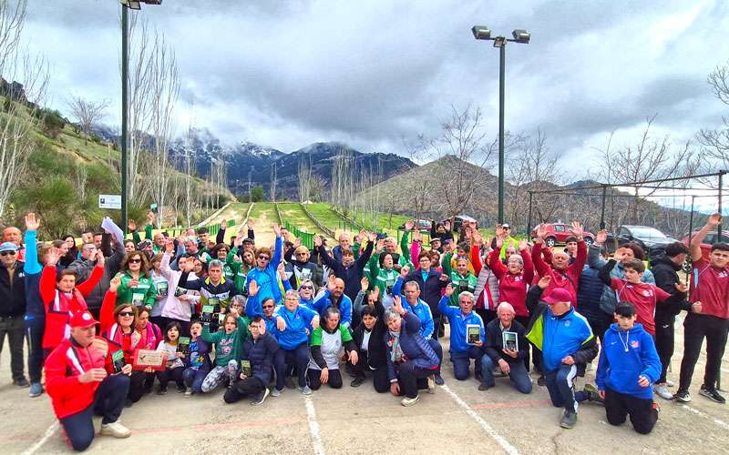 La temporada de bolo andaluz arrancó en Cazorla con el III Torneo Día de Andalucía