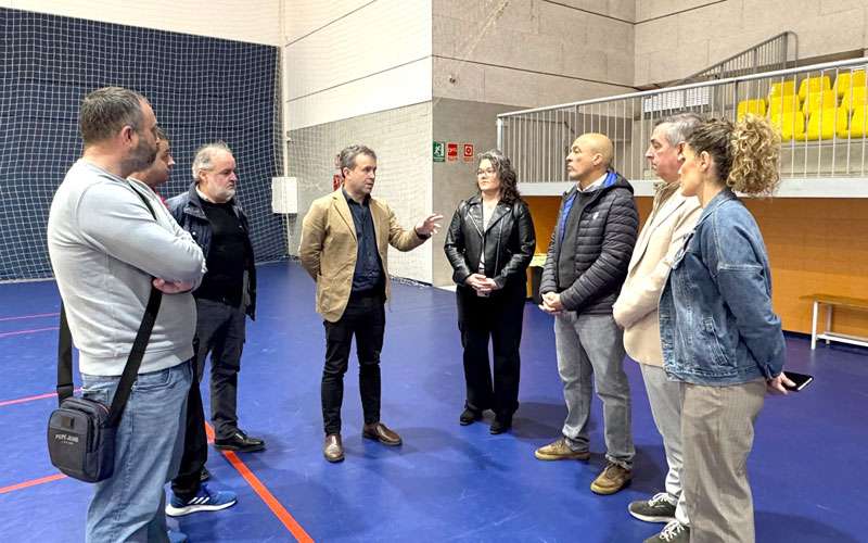 La cubierta del pabellón deportivo del Bulevar estará lista el próximo mes