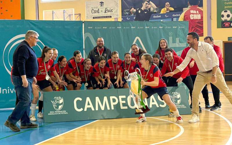 Jaén, campeona de Andalucía sub’16 de fútbol sala femenino