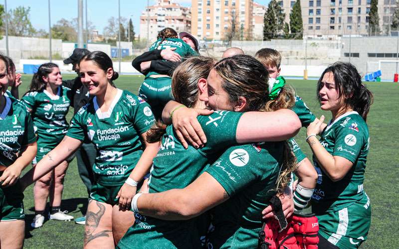 Las chicas del Jaén Rugby, campeonas de Andalucía por segundo año consecutivo