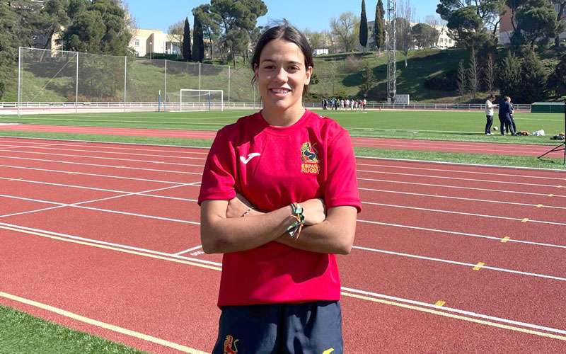 Laura Jiménez participa en la I Concentración de la Selección Española Rugby Seven M18