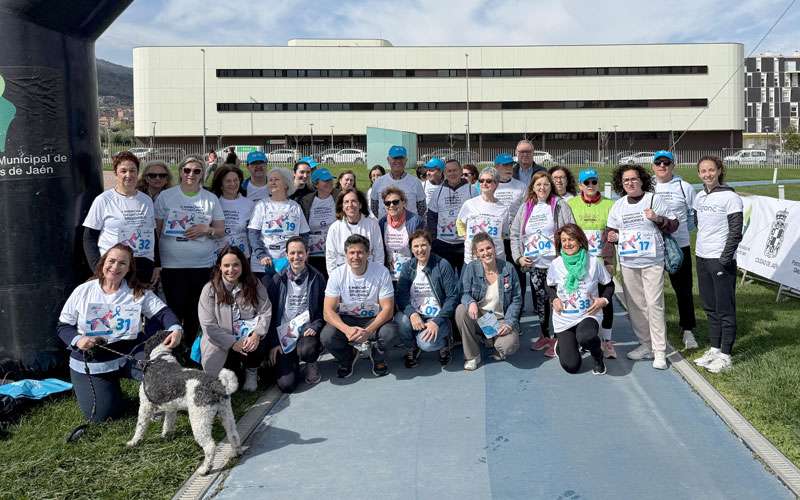 Jaén acoge la primera edición de la Marcha por el Día Mundial contra el Cáncer de Colon