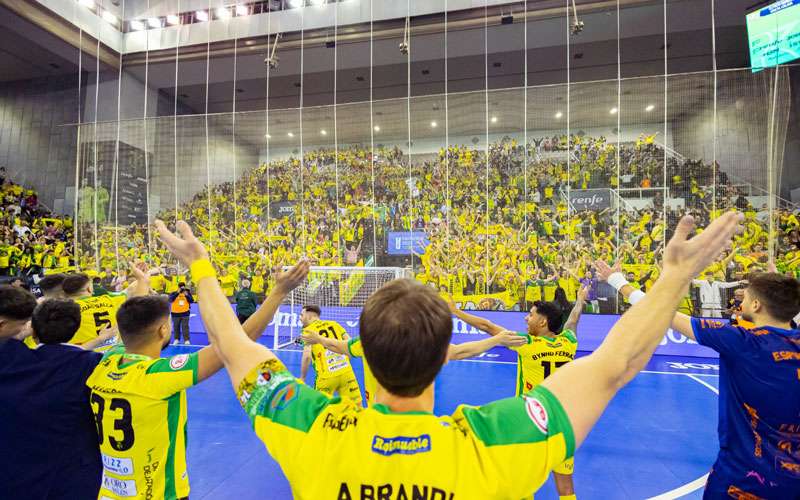 Jaén FS y Movistar Inter se miden este sábado en una intensa semifinal